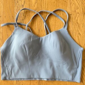 Lululemon Like A Cloud Ribbed Bra - Haze Blue